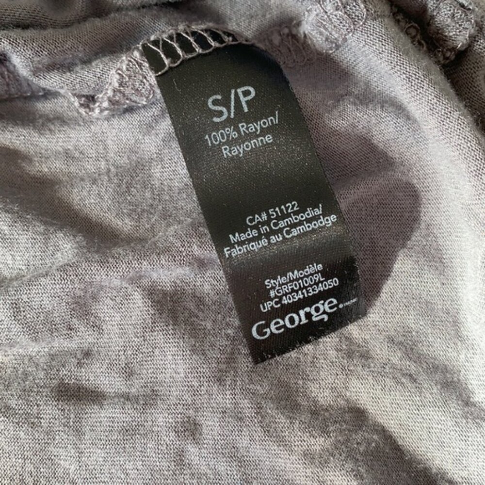 George Cowl Neck Jersey Tunic Top Size Small - Picture 4 of 4